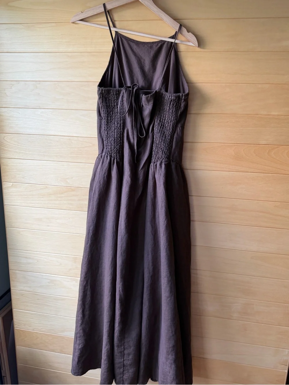 Abercrombie & Fitch - 100% Linen Midi Dress